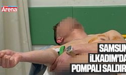 Samsun İlkadım'da pompalı saldırı