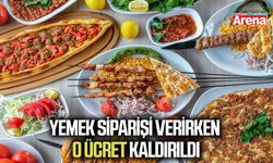 Yemek siparişi verirken o ücret kaldırıldı