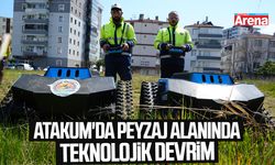 Atakum'da peyzaj alanında teknolojik devrim