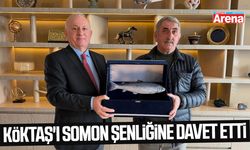 Köktaş'ı somon şenliğine davet etti