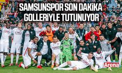 Samsunspor son dakika golleriyle tutunuyor