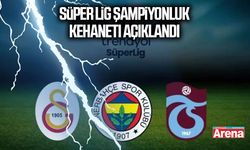 Süper Lig şampiyonluk kehaneti açıklandı