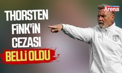 Samsunspor'da Thorsten Fink'in cezası belli oldu