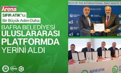 Bafra Belediyesi'nden uluslararası alanda büyük başarı