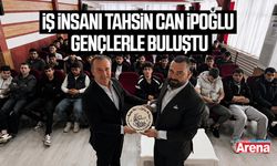 Samsunlu iş insanı Tahsin Can İpoğlu gençlerle buluştu