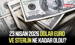 23 Nisan 2026 dolar euro ve sterlin ne kadar oldu?