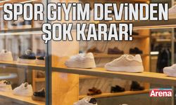 Spor giyim devinden şok karar!