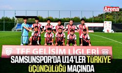 Samsunspor'da U14'ler Türkiye üçüncülüğü maçında