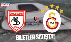 Samsunspor Galatasaray maçı biletleri satışta