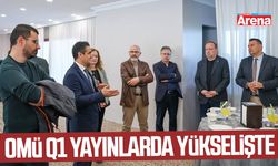 OMÜ Q1 yayınlarda yükselişte