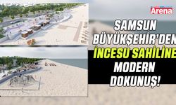 Samsun sahilinde modern dönüşüm!