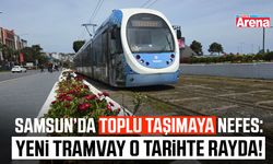 Samsun’da toplu taşımaya nefes: Yeni tramvay o tarihte rayda!