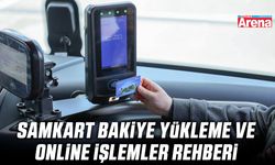 SAMKART bakiye yükleme ve online işlemler rehberi