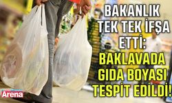 Bakanlık tek tek ifşa etti: Baklavada gıda boyası tespit edildi!