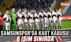Samsunspor'da kart kabusu! 6 isim sınırda