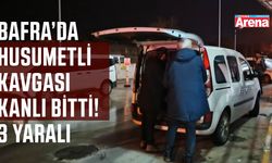 Bafra'da husumetli kavgası kanlı bitti!