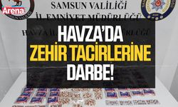 Havza’da zehir tacirlerine darbe! Binlerce hap ele geçirildi