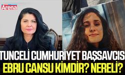 Tunceli Cumhuriyet Başsavcısı Ebru Cansu kimdir? Nereli?