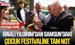 Binali Yıldırım’dan Samsun’daki çocuk festivaline tam not