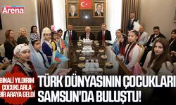 Türk dünyasının çocukları Samsun'da buluştu!