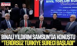 Binali Yıldırım Samsun'da konuştu: "Terörsüz Türkiye süreci başladı"