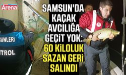 Samsun'da ekipler kaçak avcılığa geçit vermedi!