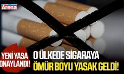 O ülkede sigaraya ömür boyu yasak geldi!