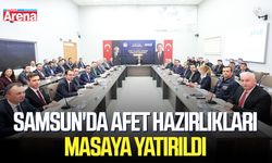 Samsun'da afet hazırlıkları masaya yatırıldı