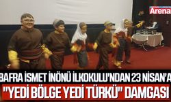 Bafra İsmet İnönü İlkokulu öğrencilerinin performansı göz doldurdu