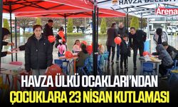 Havza Ülkü Ocakları’ndan çocuklara 23 Nisan kutlaması
