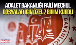 Adalet Bakanlığı faili meçhul dosyalar için özel 7 birim kurdu
