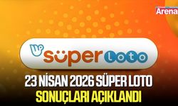 23 Nisan 2026 Süper Loto sonuçları açıklandı