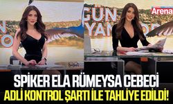 Spiker Ela Rümeysa Cebeci tahliye edildi!