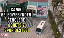 Canik Belediyesi'nden gençlere ücretsiz spor desteği