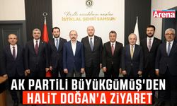 Ak Partili Büyükgümüş'den Halit Doğan'a ziyaret