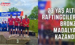 23 yaş altı raftingcilerden bronz madalya
