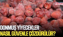 Donmuş yiyecekler nasıl güvenle çözdürülür?