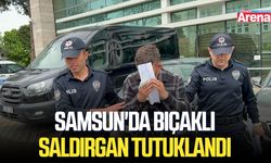 Samsun'da bıçaklı saldırgan tutuklandı