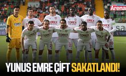 Samsunspor'da Yunus Emre Çift sakatlandı!