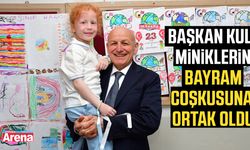 Başkan Kul çocukların bayram sevincine ortak oldu