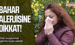 Bahar alerjisine dikkat! Göz ovuşturmak görme kaybı sebebi