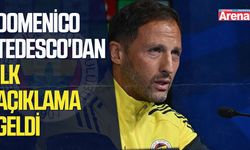 Fenerbahçe'den ayrılan Tedesco'dan ilk açıklama geldi