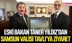 Eski Bakan Taner Yıldız’dan Samsun Valisi Tavlı’ya ziyaret