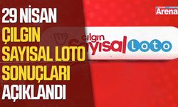29 Nisan 2026 Çılgın Sayısal Loto sonuçları açıklandı