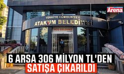 Atakum Belediyesi'nden 306 milyonluk satış!