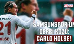 Samsunspor'un derbi kozu: Carlo Holse!