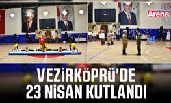 Vezirköprü'de 23 Nisan kutlandı