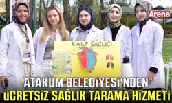 Atakum Belediyesi'nden ücretsiz sağlık tarama hizmeti