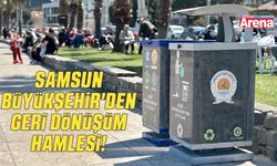 Samsun Büyükşehir'den geri dönüşüm hamlesi!