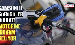 Samsun’da motorine indirim geliyor!